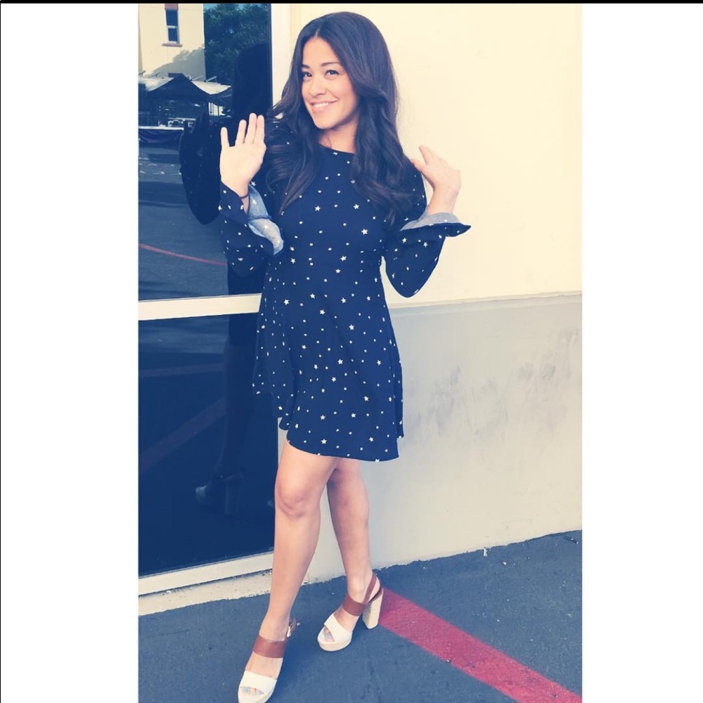Star Print Dress